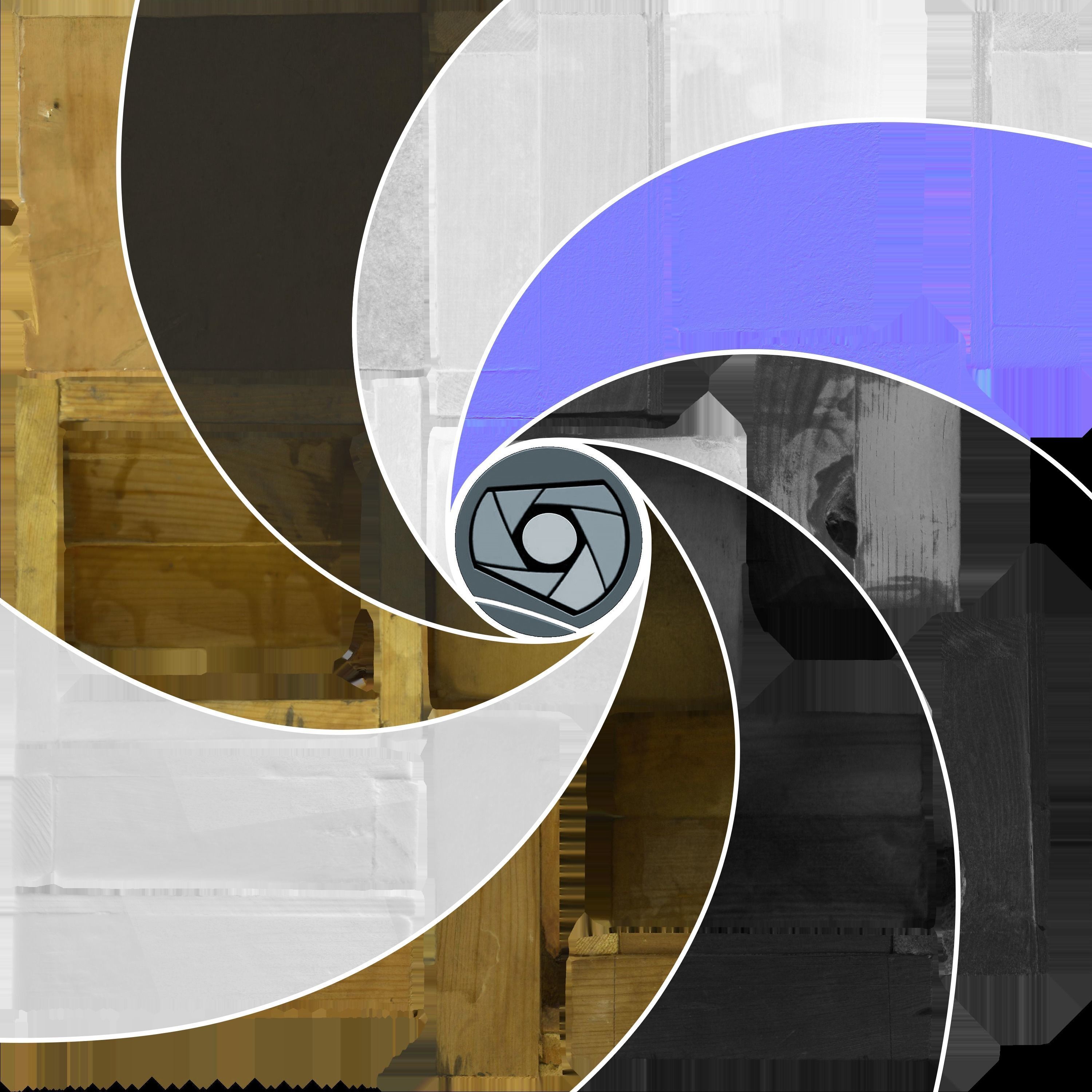 Box Low Poly wooden Low-poly 3D model_1