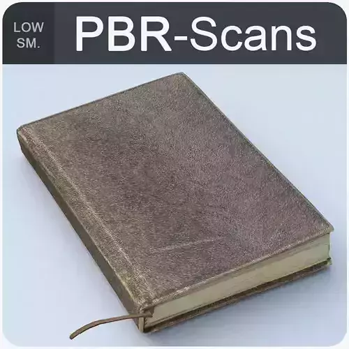 Notebook Low Poly leather book