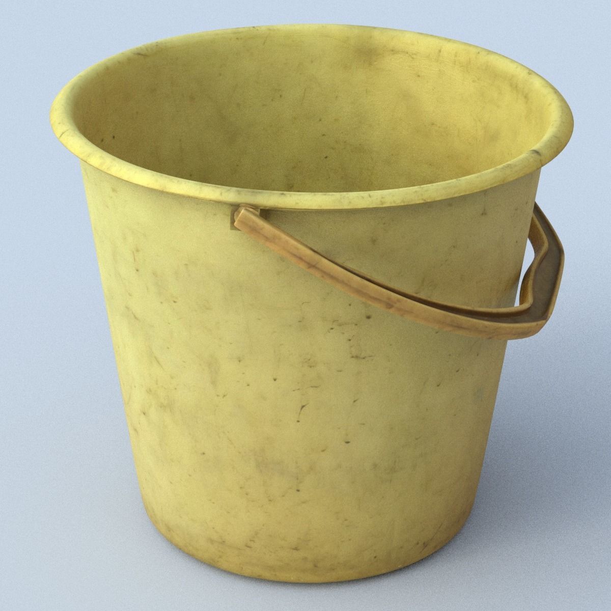 Bucket Low SM Low-poly 3D model_14