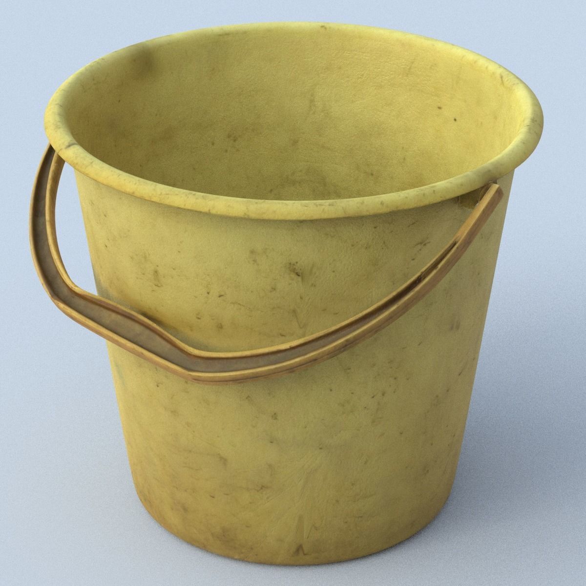 Bucket Low SM Low-poly 3D model_11