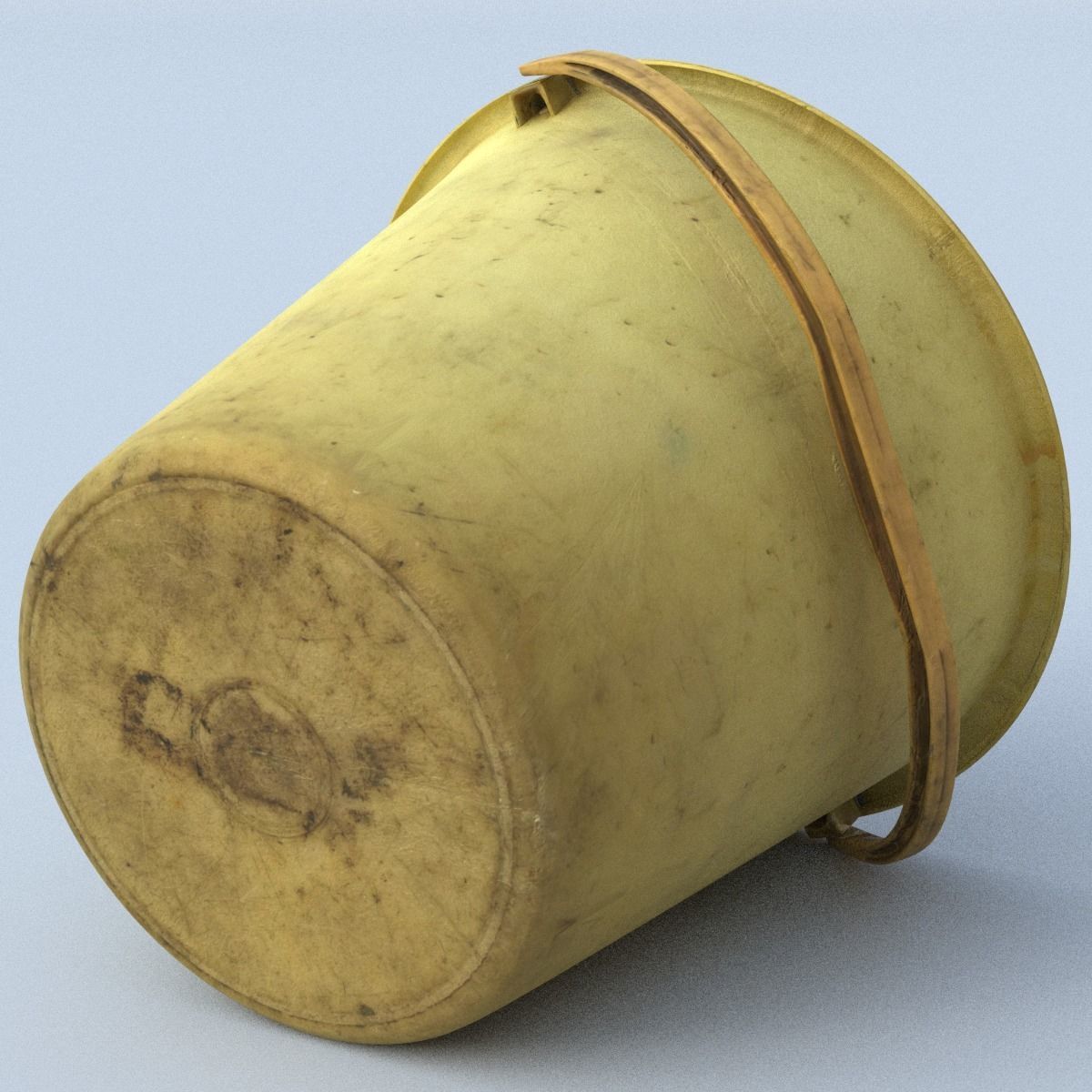 Bucket Low SM Low-poly 3D model_2