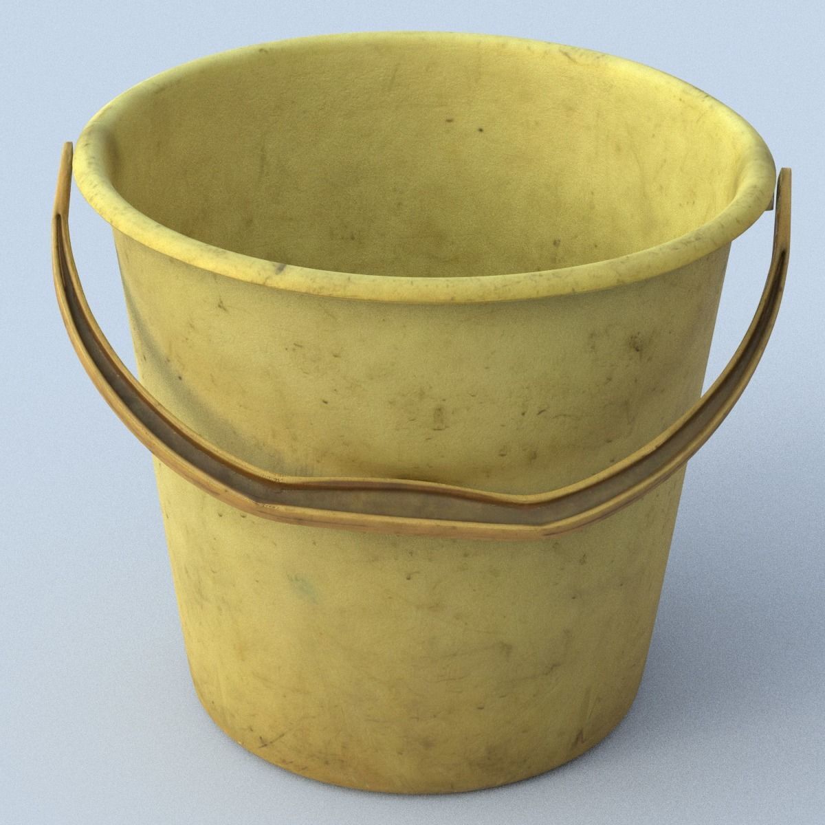 Bucket Low SM Low-poly 3D model_16