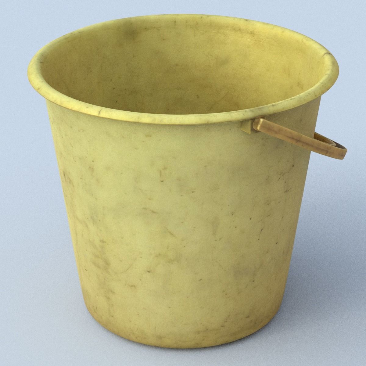Bucket Low SM Low-poly 3D model_10