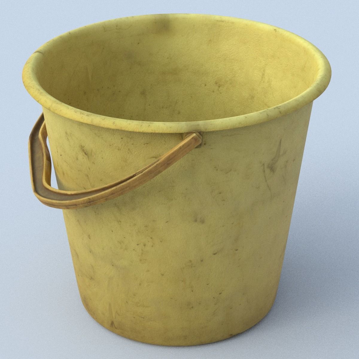 Bucket Low SM Low-poly 3D model_12