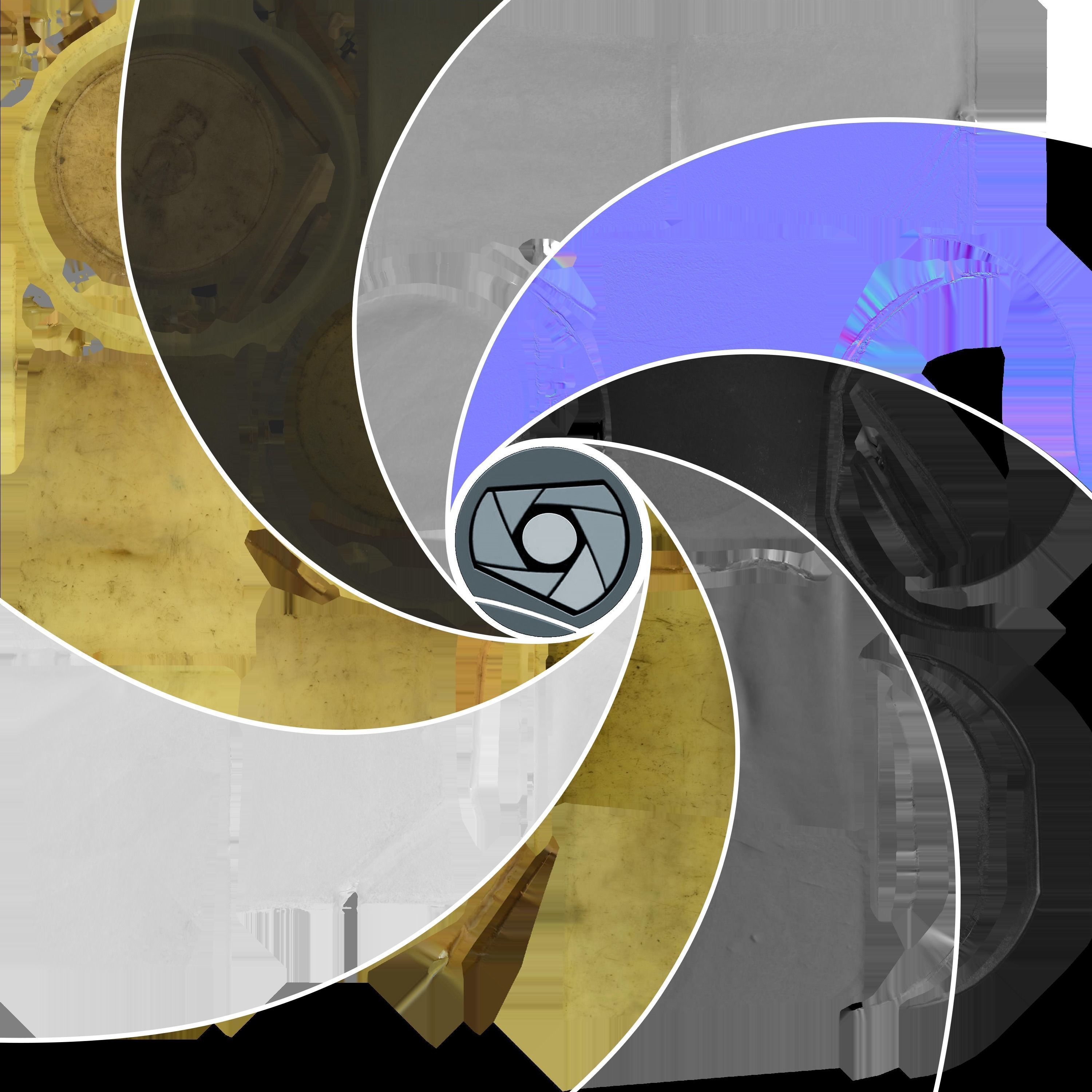 Bucket Low Poly Low-poly 3D model_6