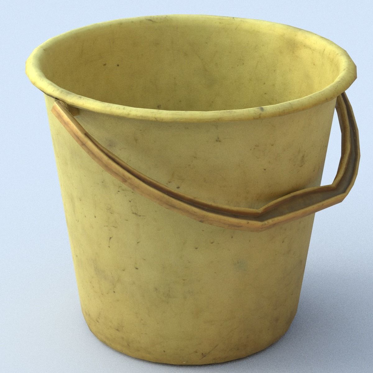 Bucket Low Poly Low-poly 3D model_7