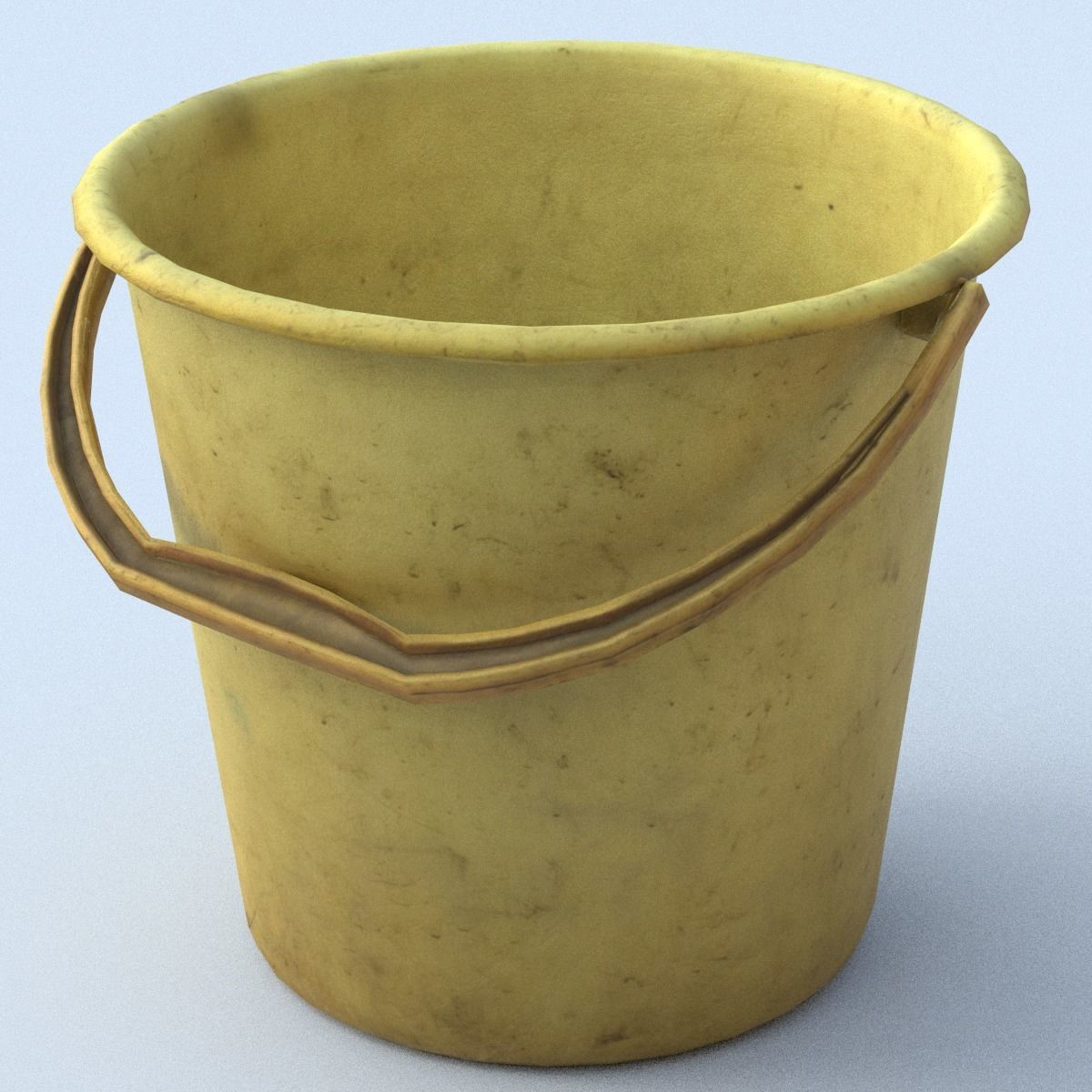Bucket Low Poly Low-poly 3D model_9