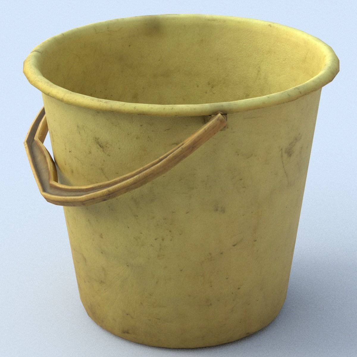 Bucket Low Poly Low-poly 3D model_15