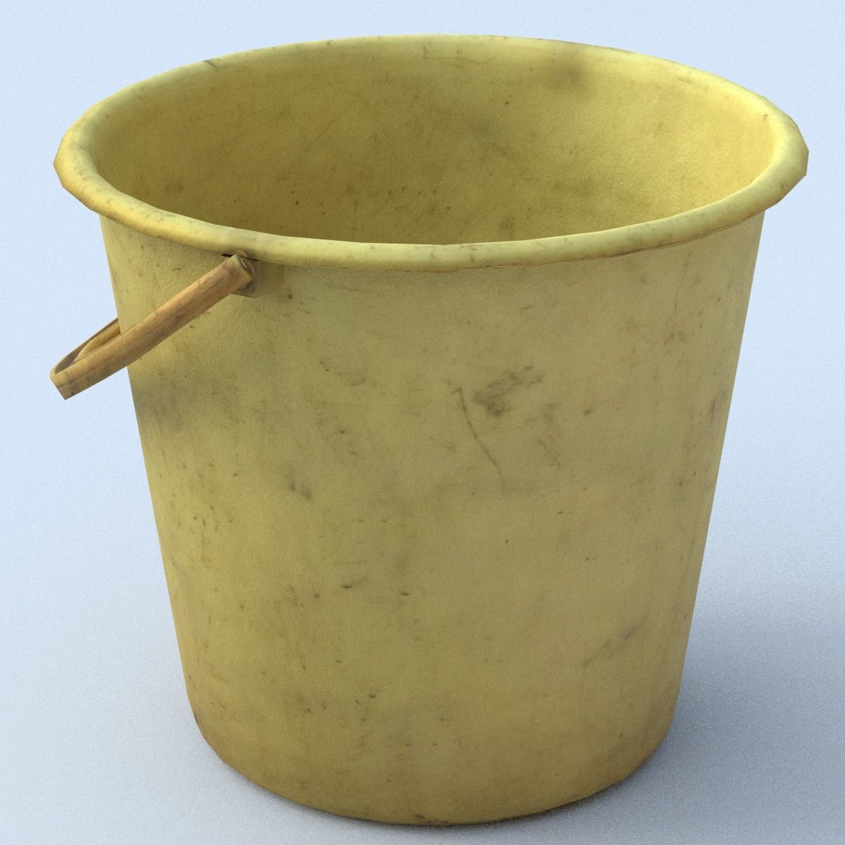 Bucket Low Poly Low-poly 3D model_14