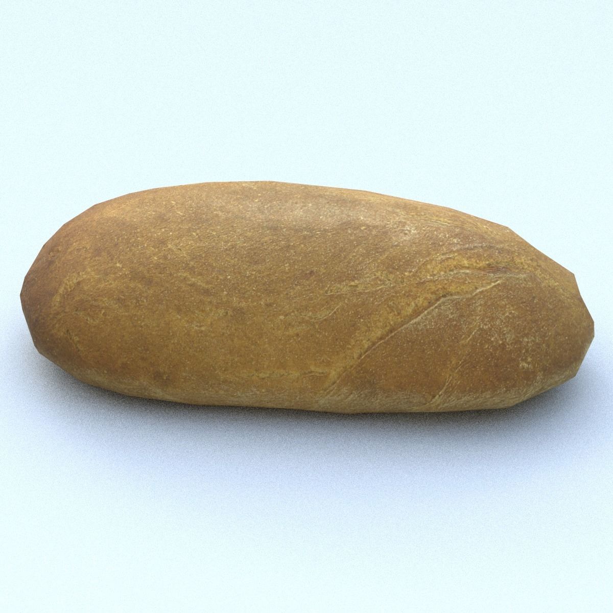 Bread Low Poly potato Low-poly 3D model_9