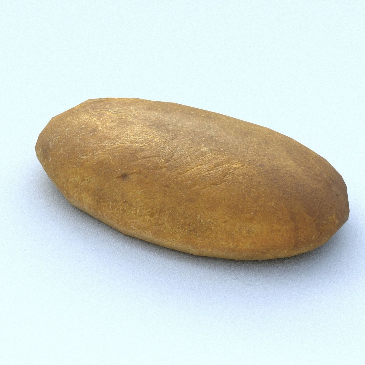 Bread Low Poly potato Low-poly 3D model_12