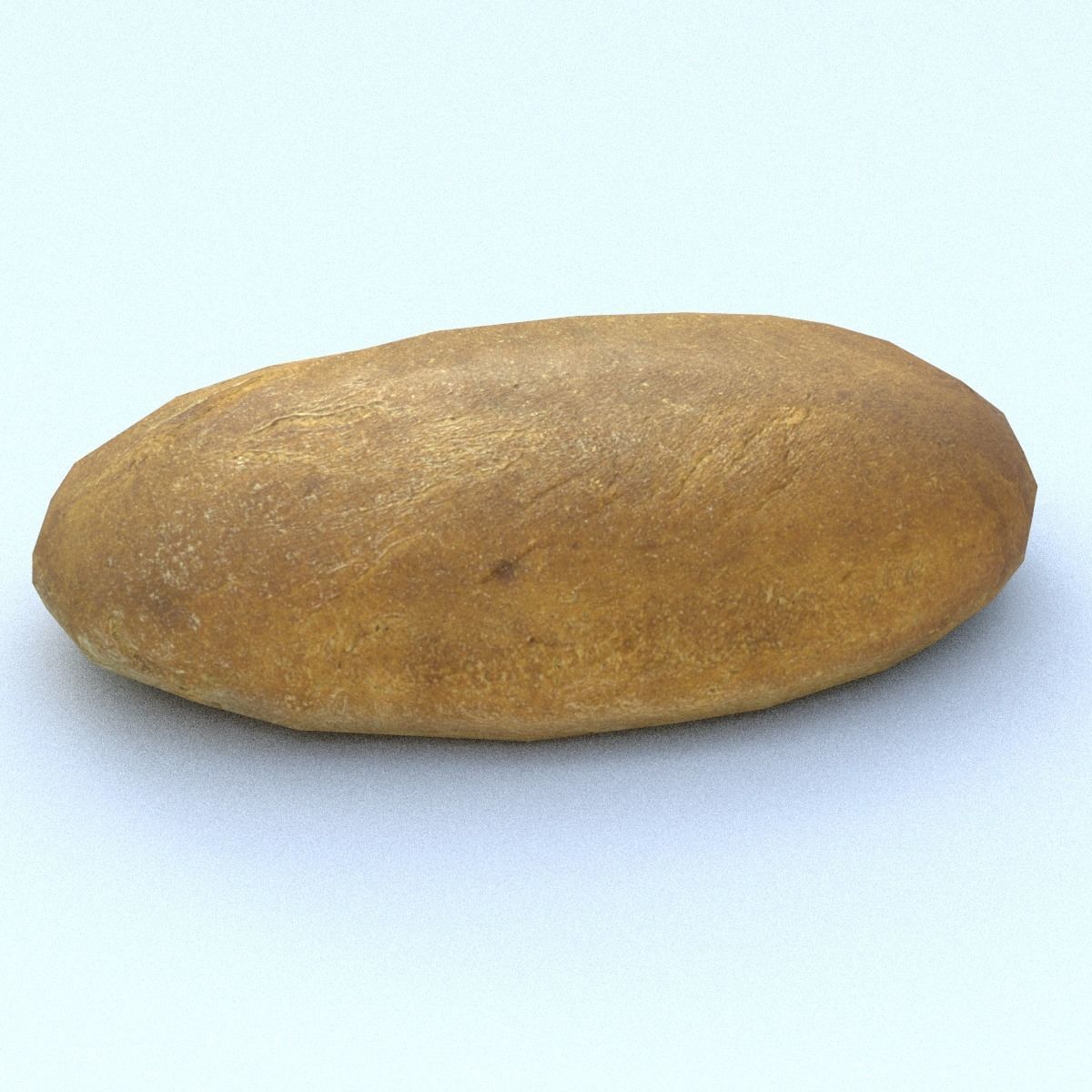 Bread Low Poly potato Low-poly 3D model_11