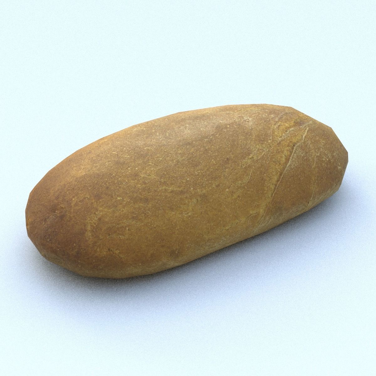 Bread Low Poly potato Low-poly 3D model_7