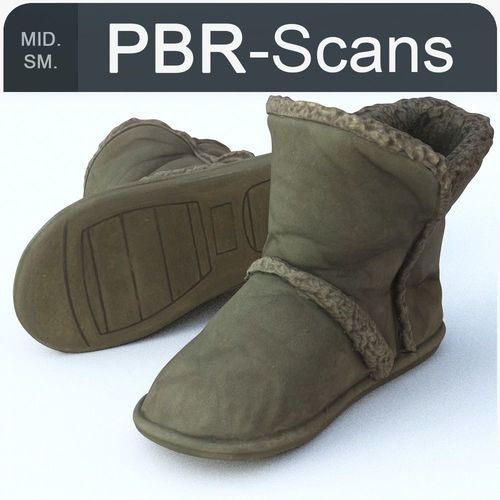 Boot Middle SM 3D model