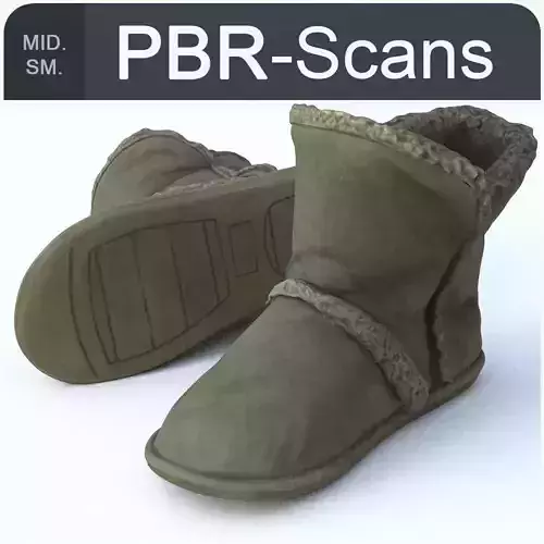 Boot Middle SM 3D model