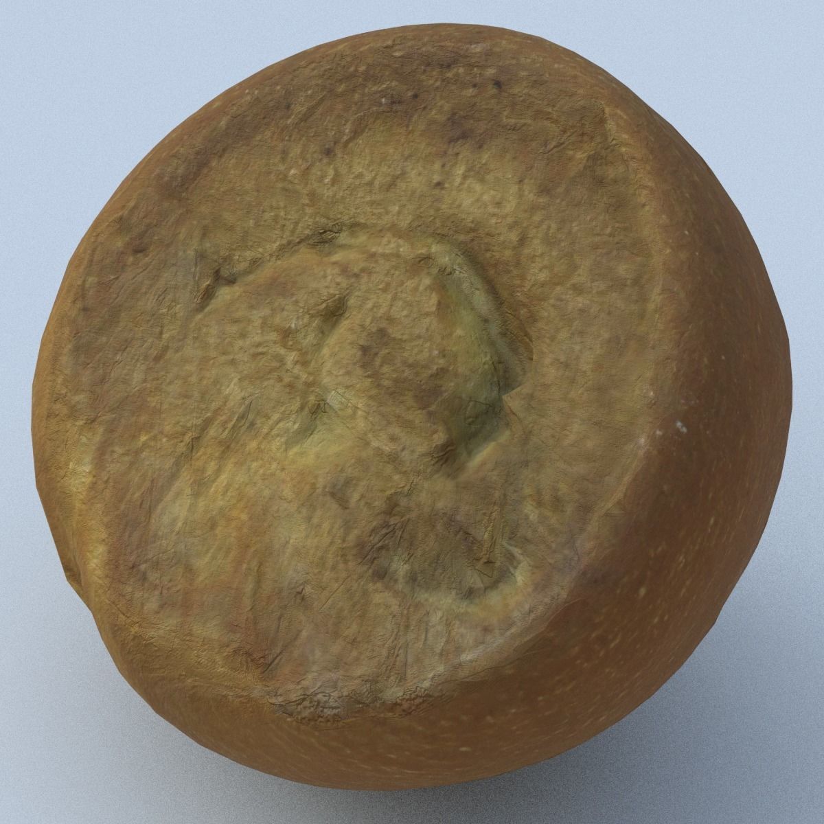 Cinnamon Roll Low Poly Low-poly 3D model_2