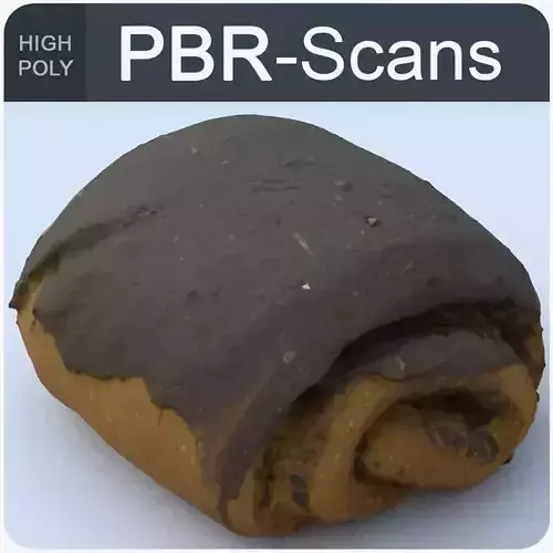 Chocolate Roll High Poly