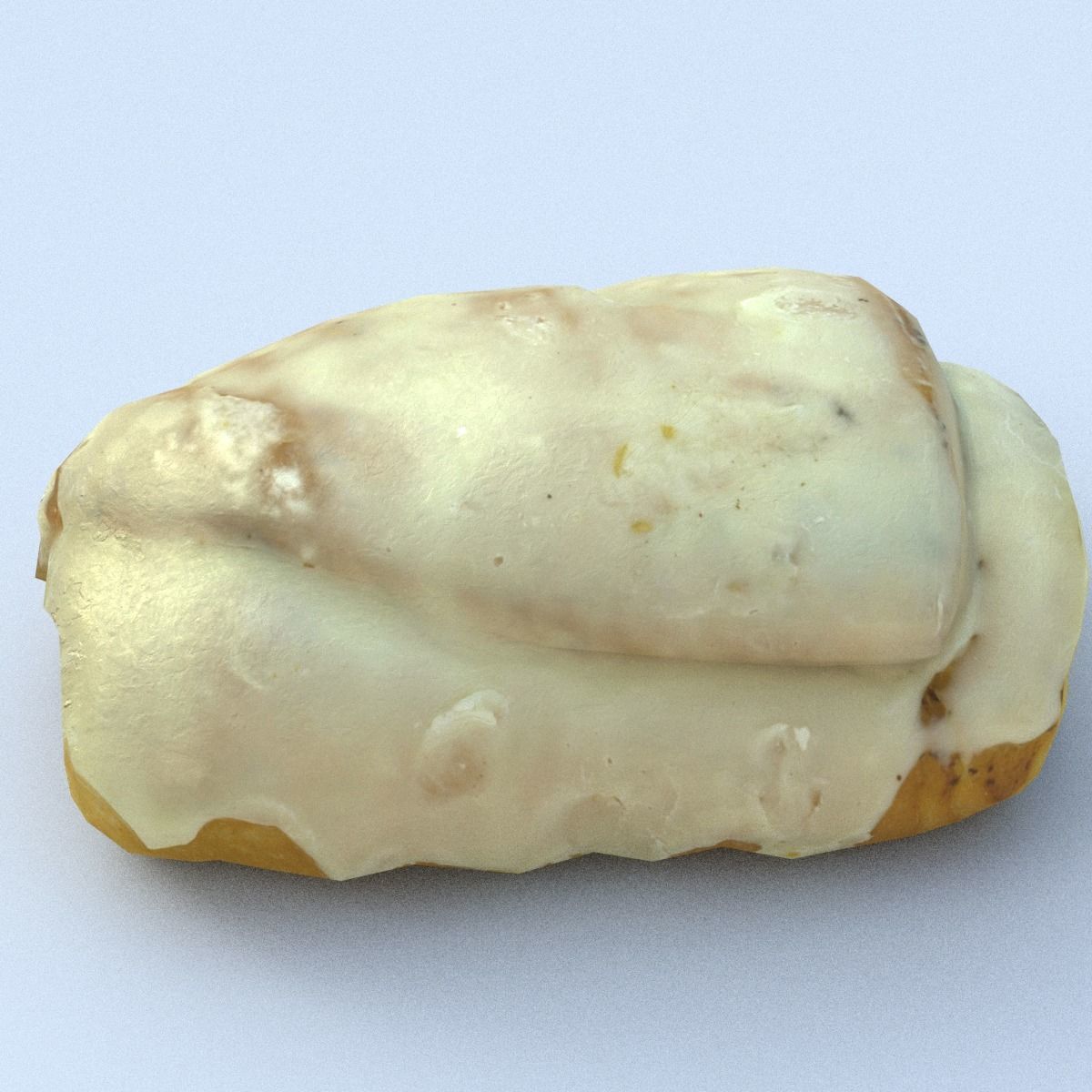 Sweet Roll Low Poly Low-poly 3D model_15