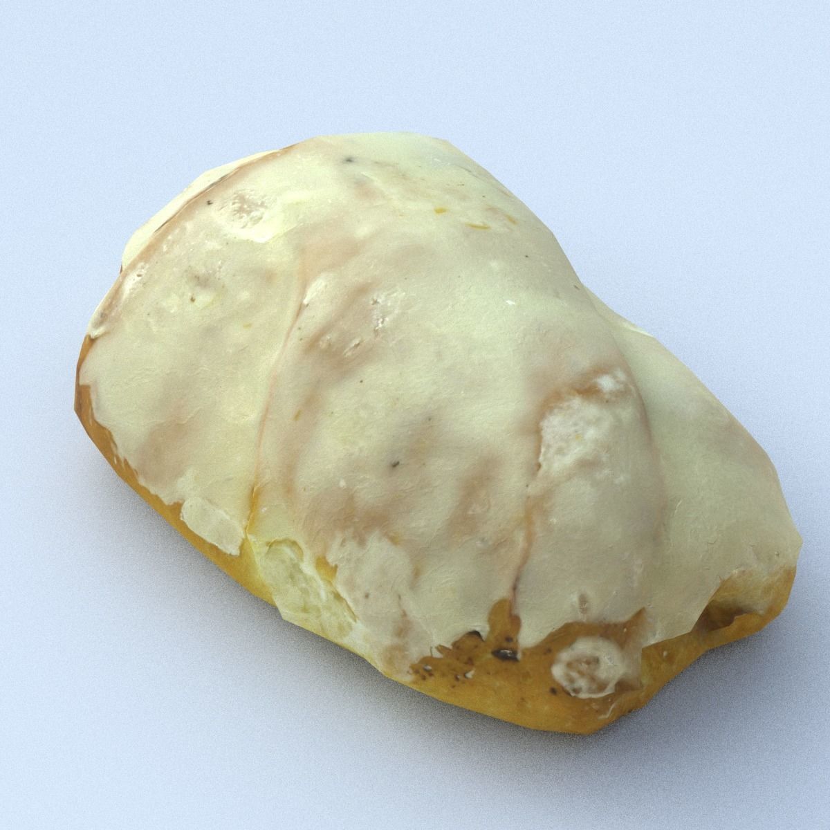 Sweet Roll Low Poly Low-poly 3D model_11