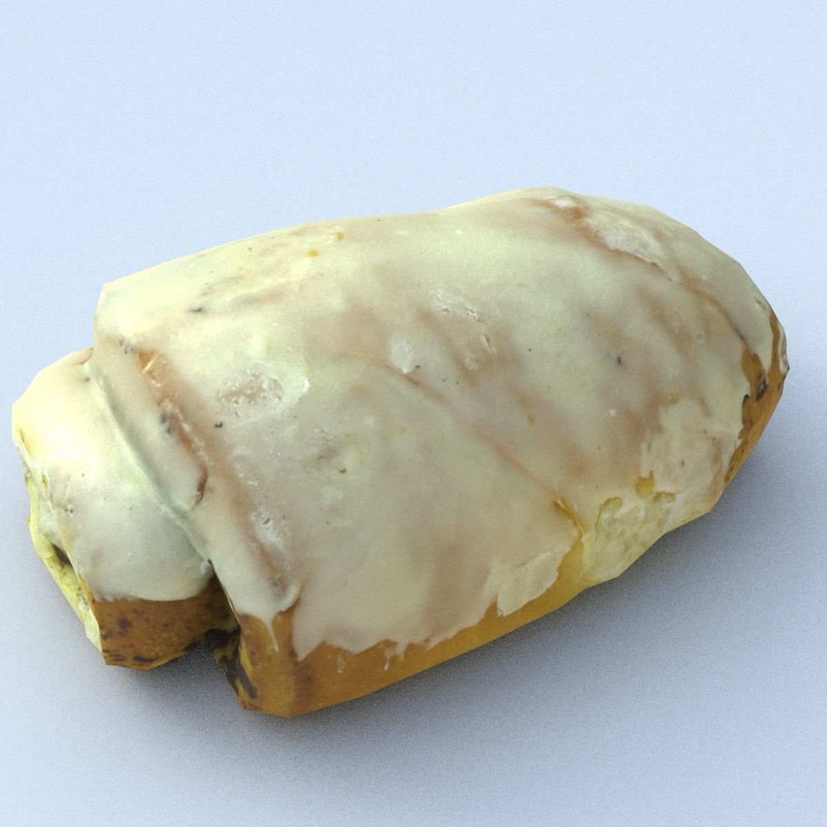 Sweet Roll Low Poly Low-poly 3D model_12