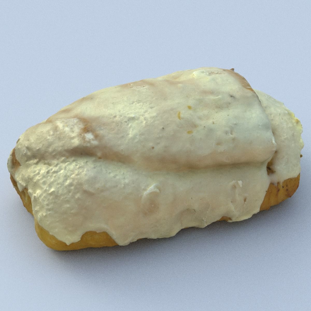 Sweet Roll High Poly 3D model_13