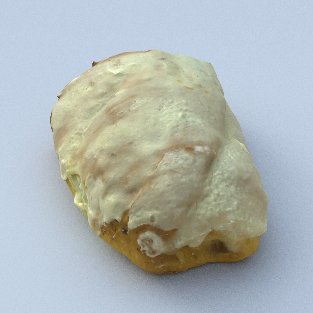 Sweet Roll High Poly 3D model_7