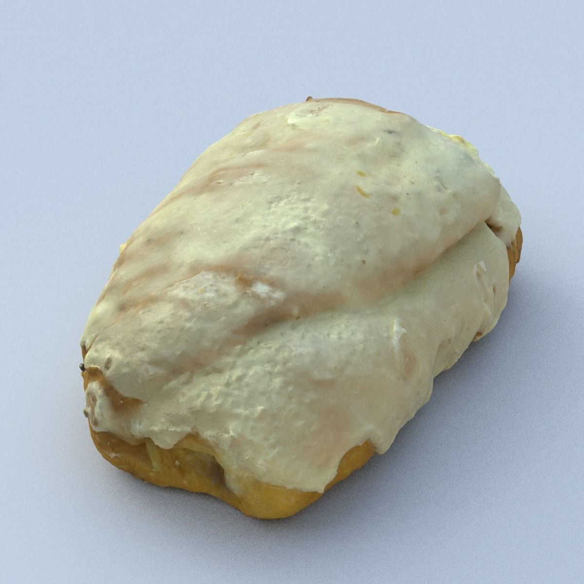 Sweet Roll High Poly 3D model_8