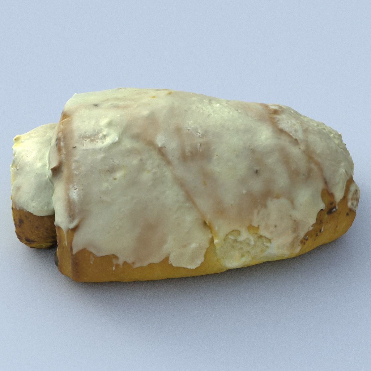 Sweet Roll High Poly 3D model_10