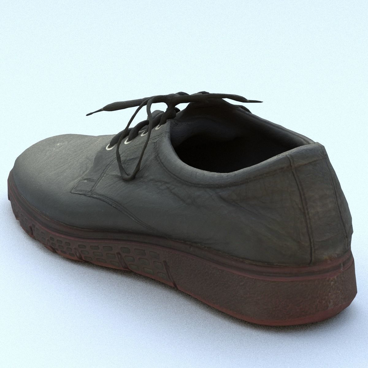 Shoe Middle Poly 3D model_2