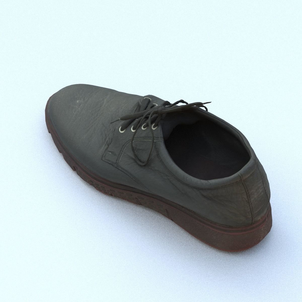 Shoe Middle Poly 3D model_11