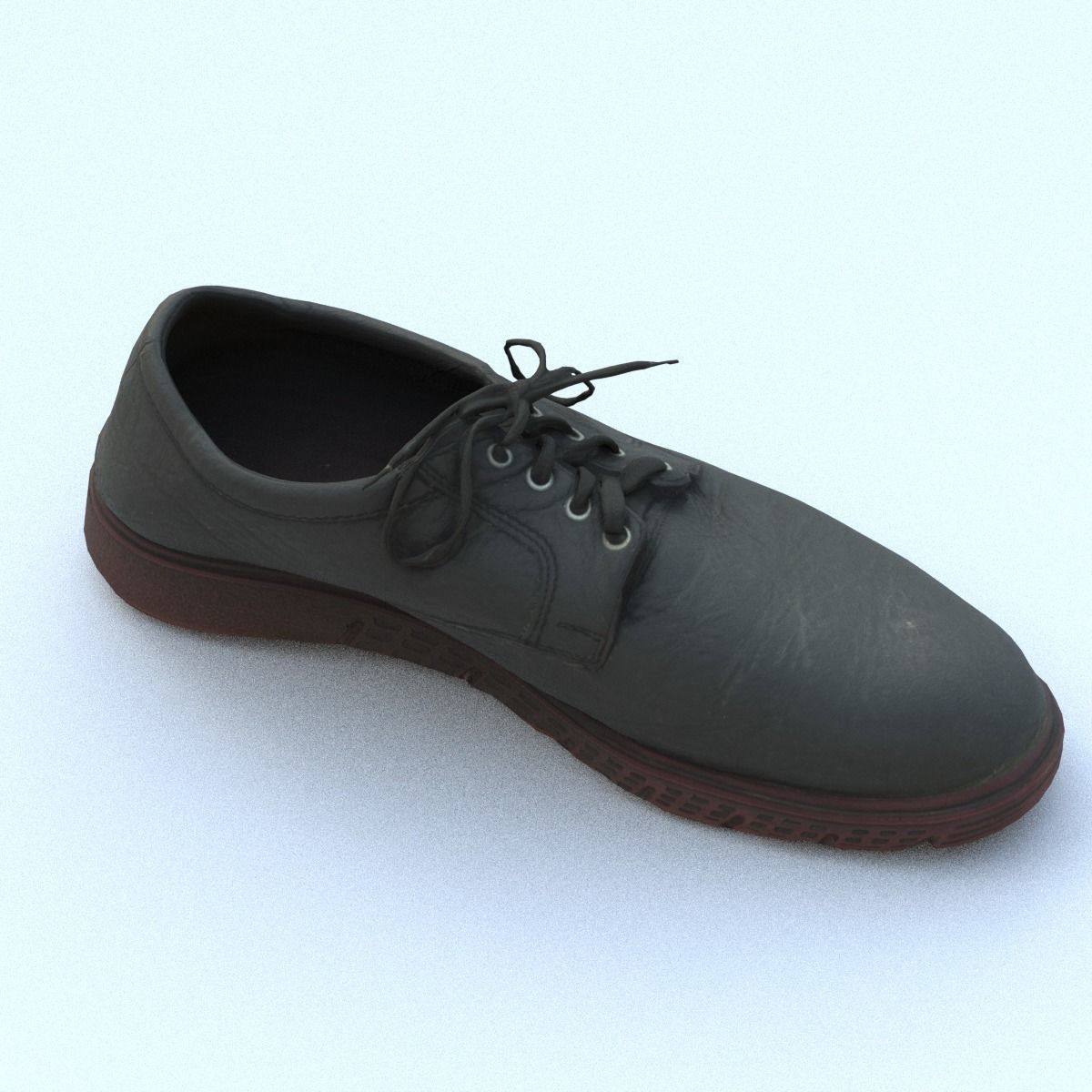 Shoe Middle Poly 3D model_15