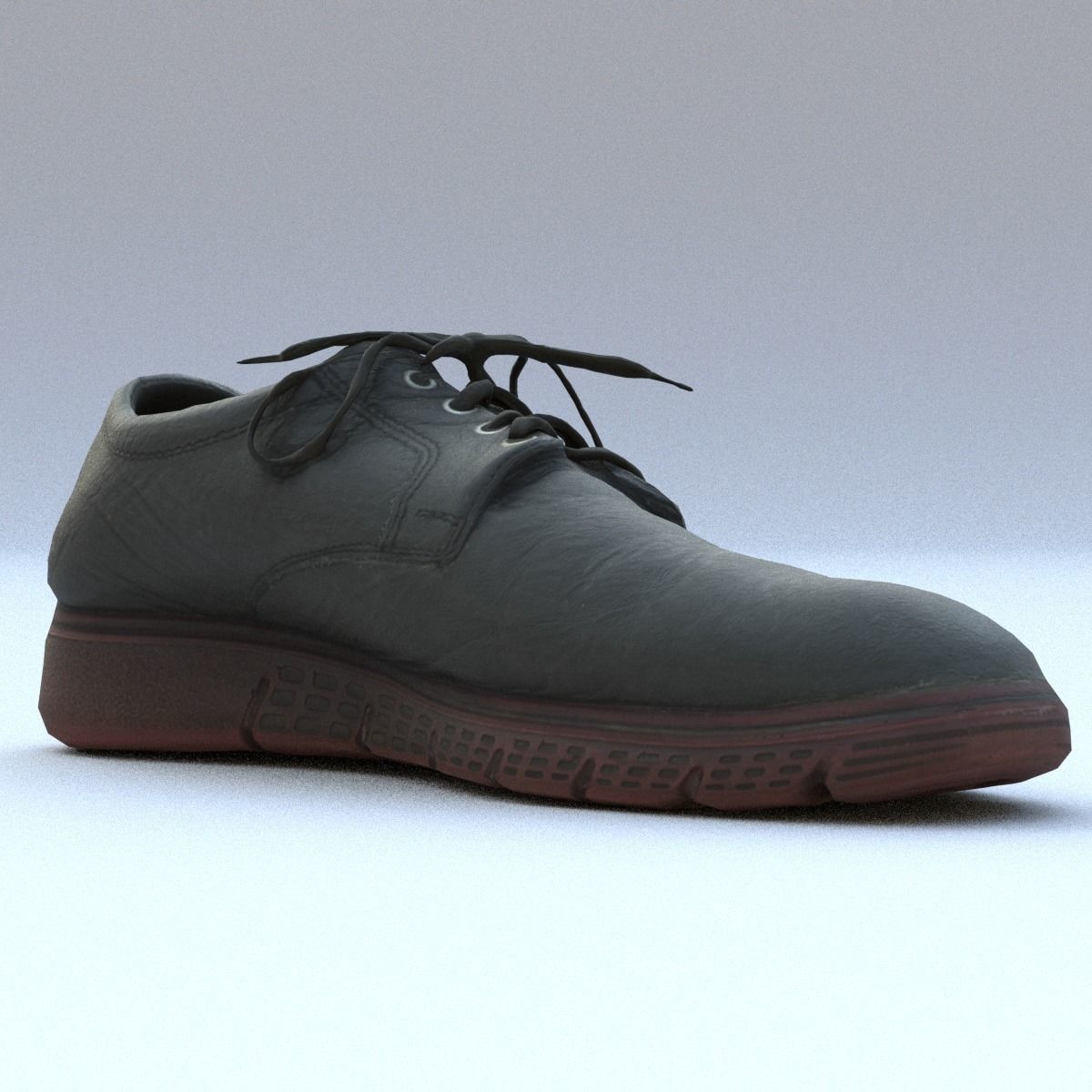 Shoe Middle Poly 3D model_4