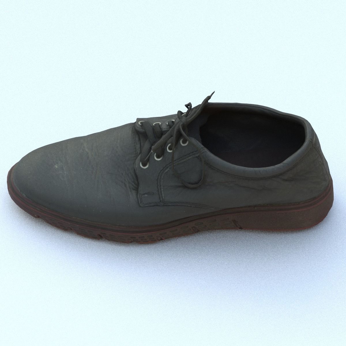 Shoe Middle Poly 3D model_9