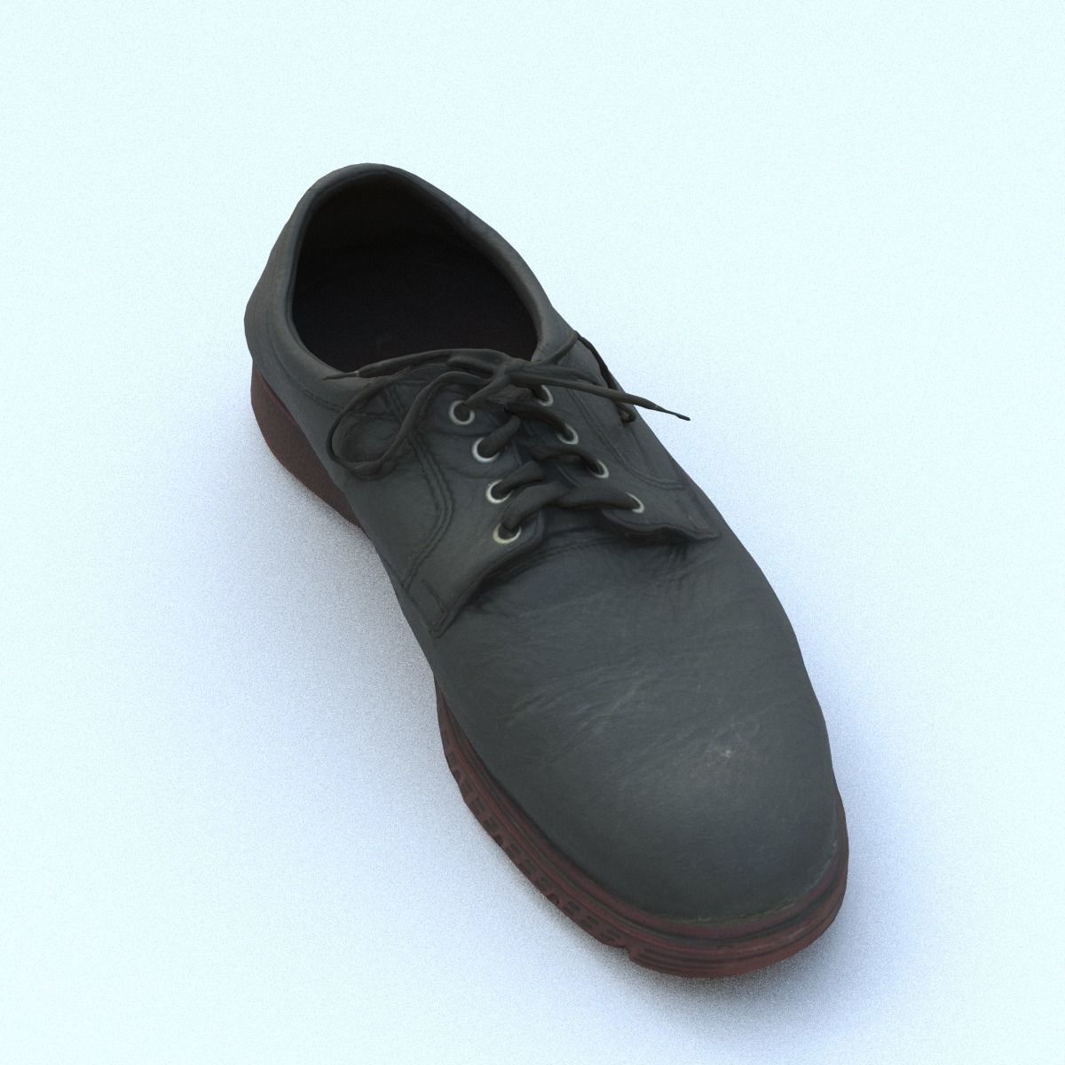 Shoe Middle Poly 3D model_12