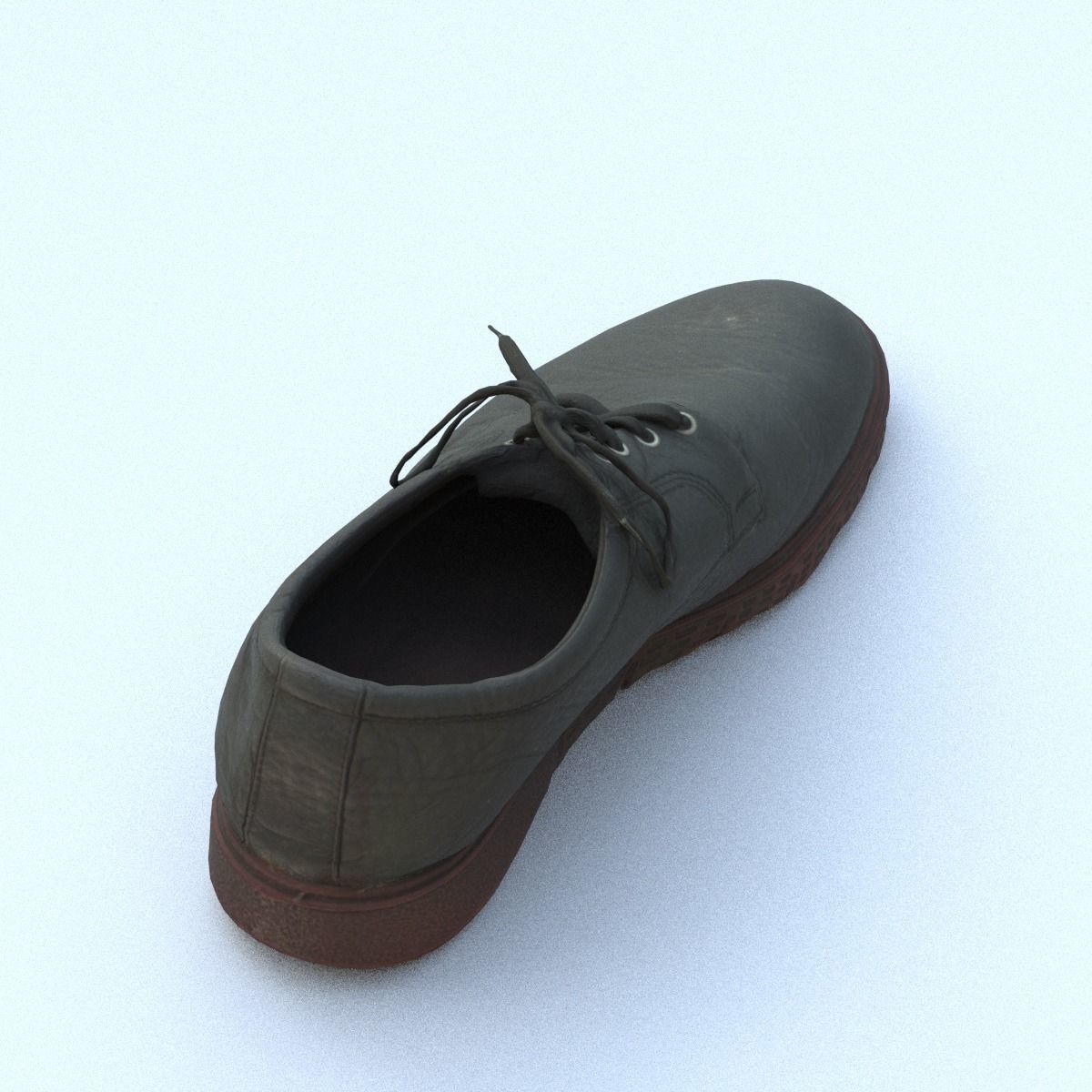 Shoe Middle Poly 3D model_17