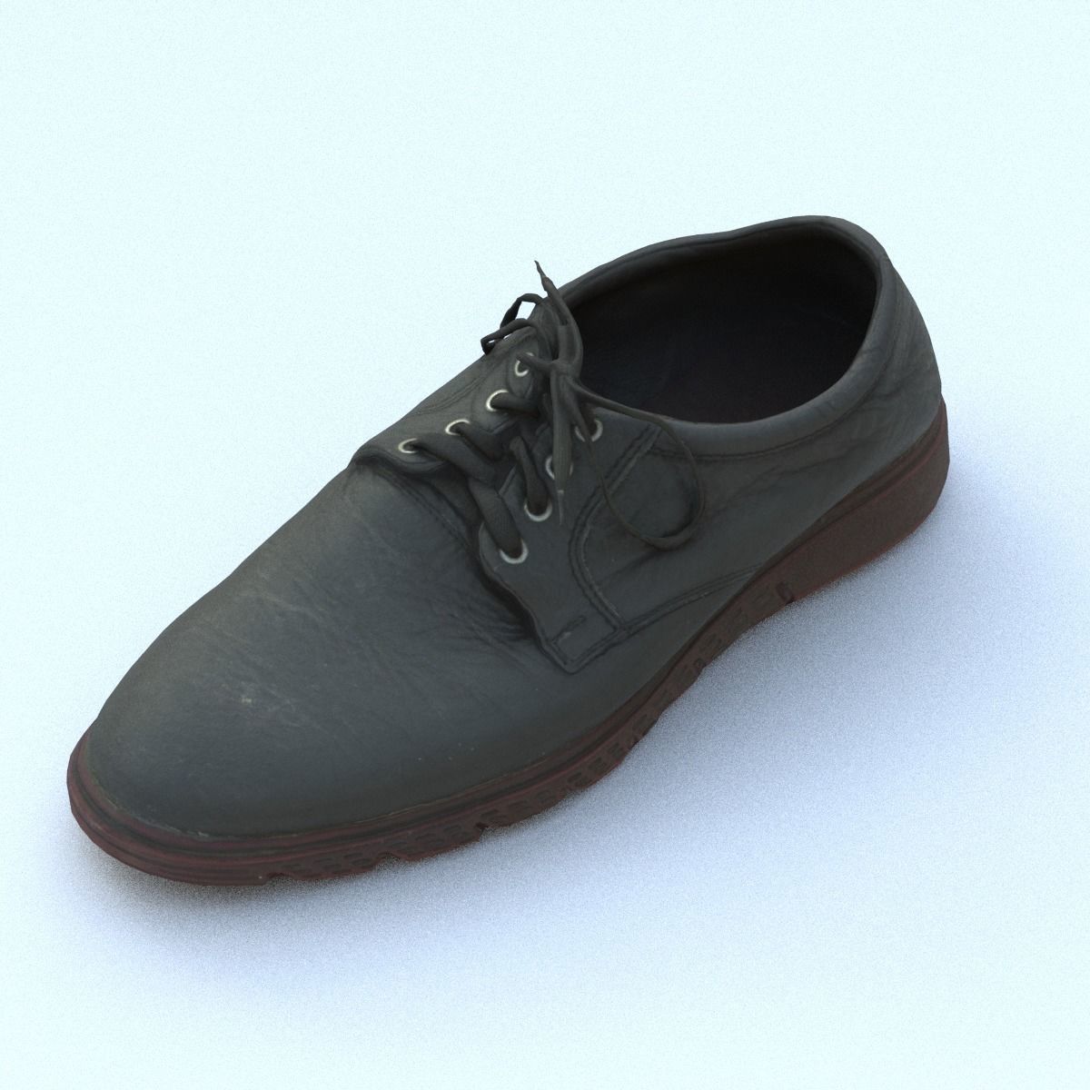 Shoe Middle Poly 3D model_14
