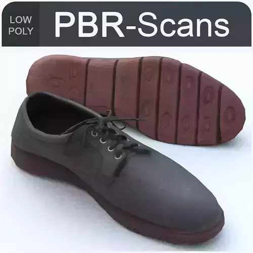 Shoe Low Poly shoes