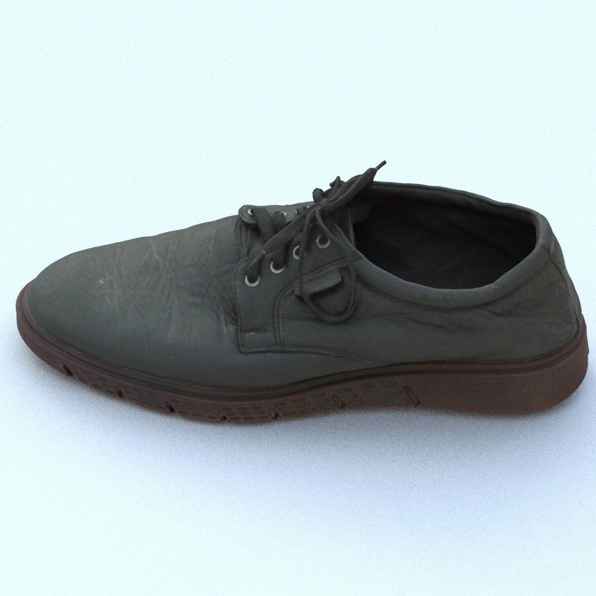Shoe High Poly shoes 3D model_9