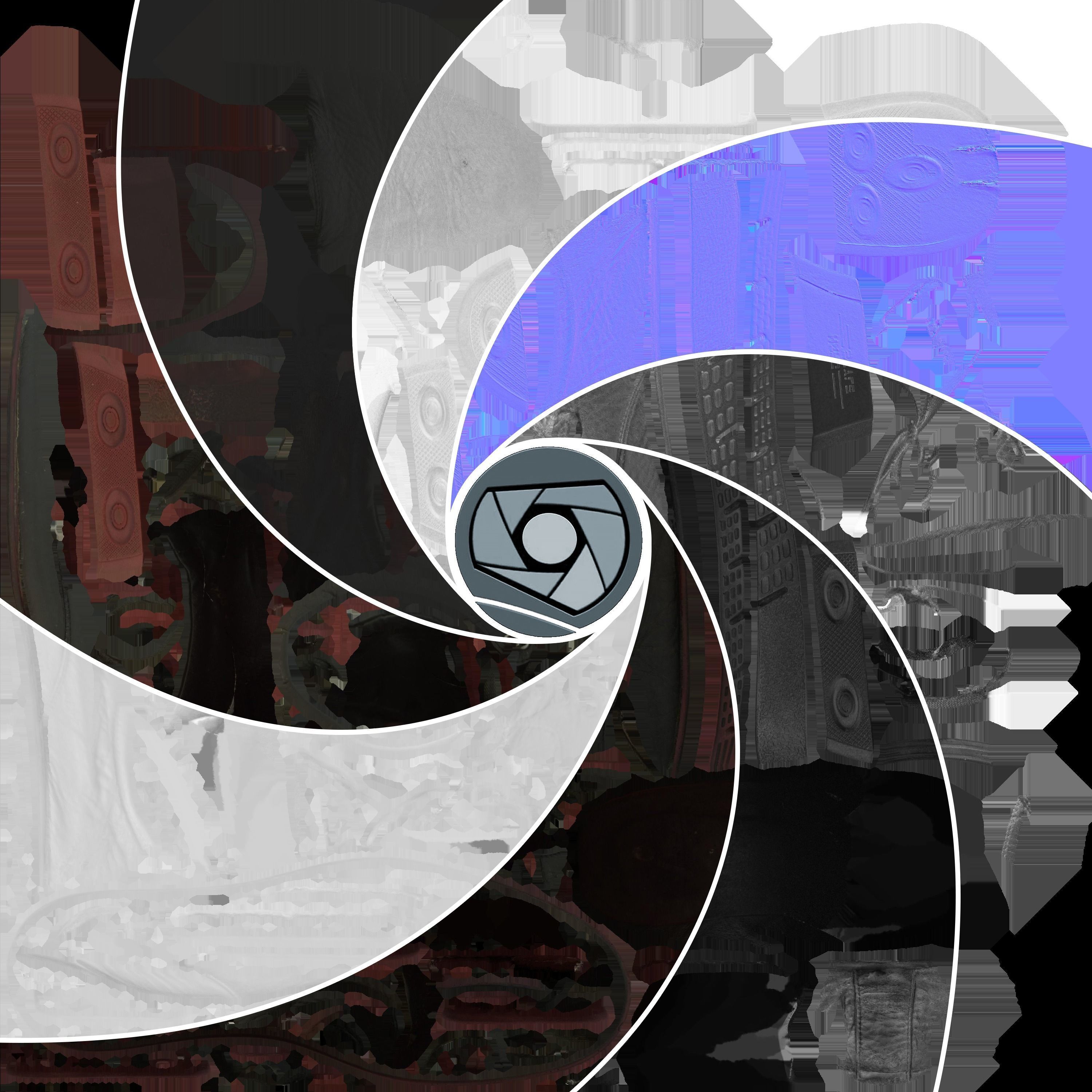 Shoe High Poly shoes 3D model_8