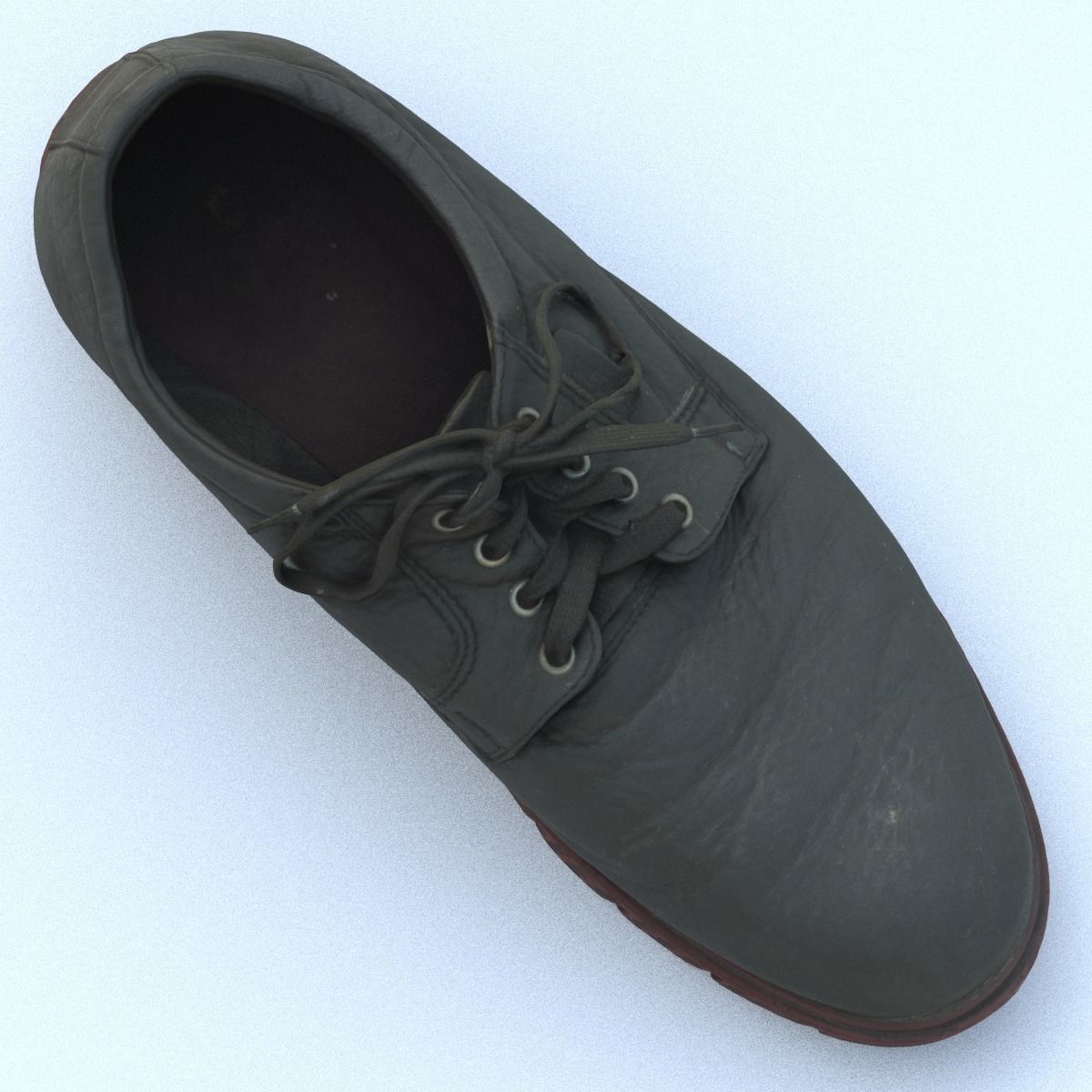 Shoe High Poly shoes 3D model_4