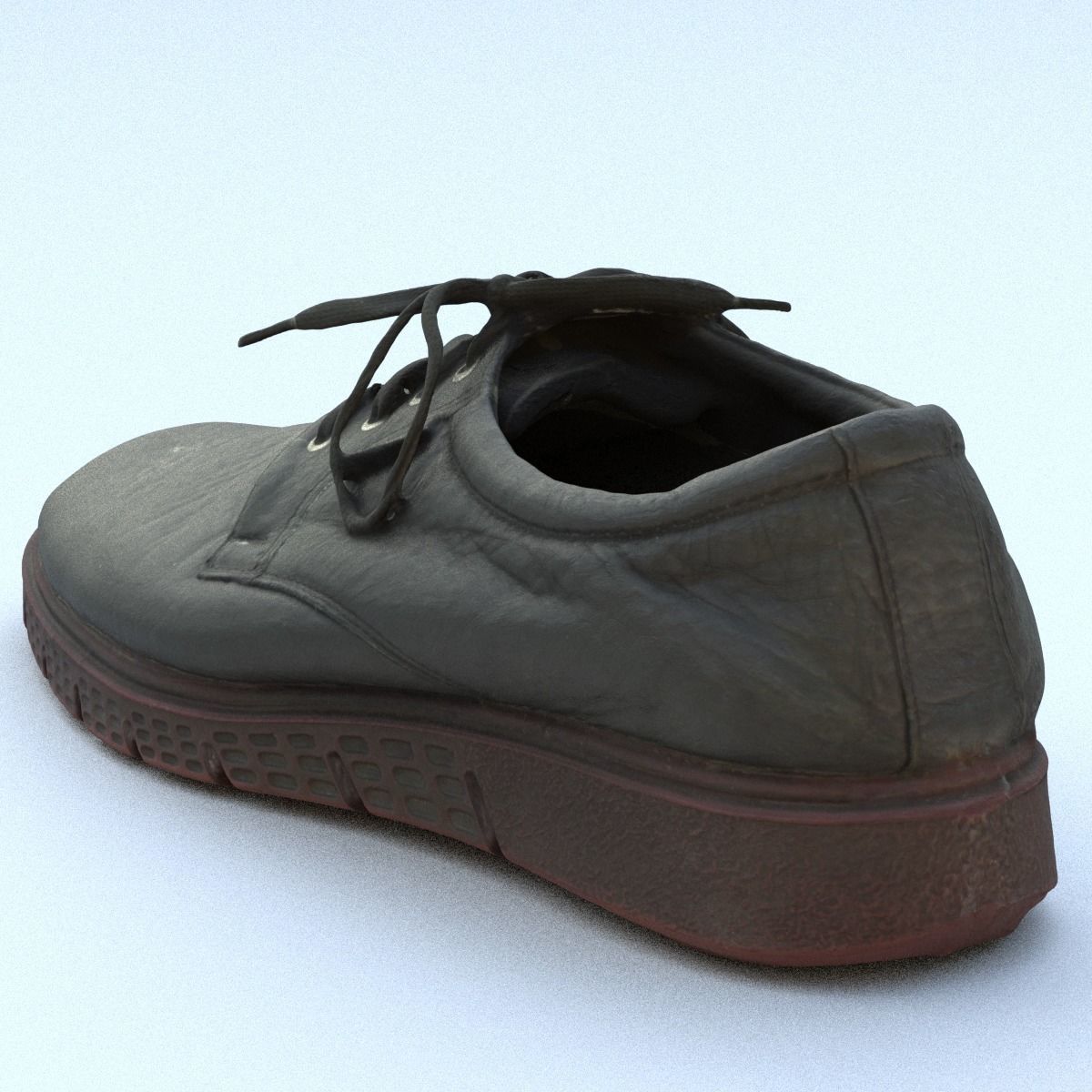 Shoe High Poly shoes 3D model_2