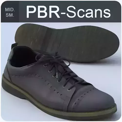Shoe Middle Poly 3D model