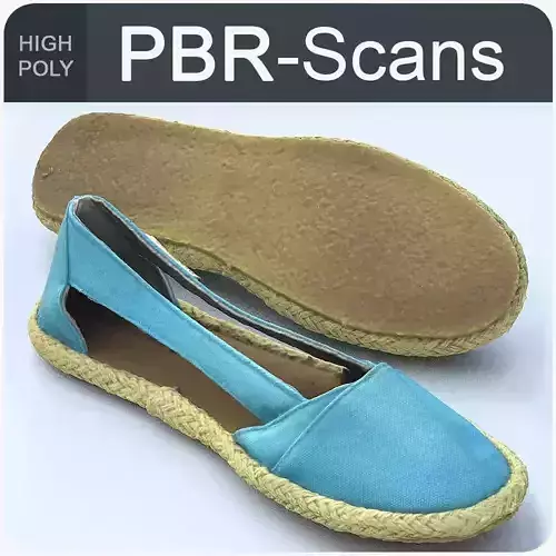 Shoe High Poly espadrille shoes