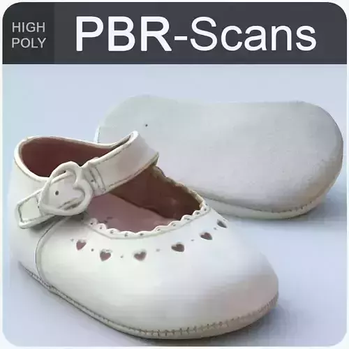 Child Shoe High Poly