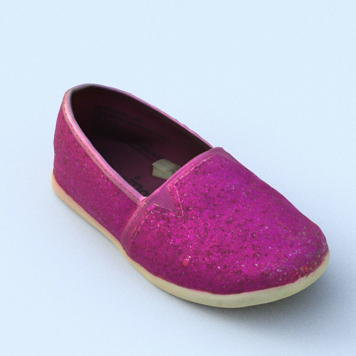 Shoe Middle Poly 3D model_14