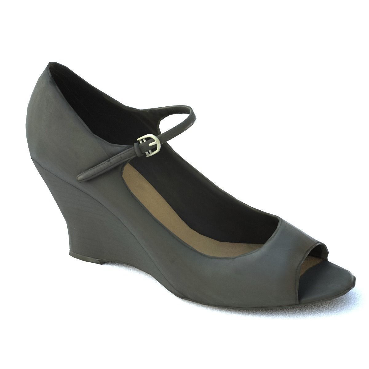 Shoe Low Poly Low-poly 3D model_12