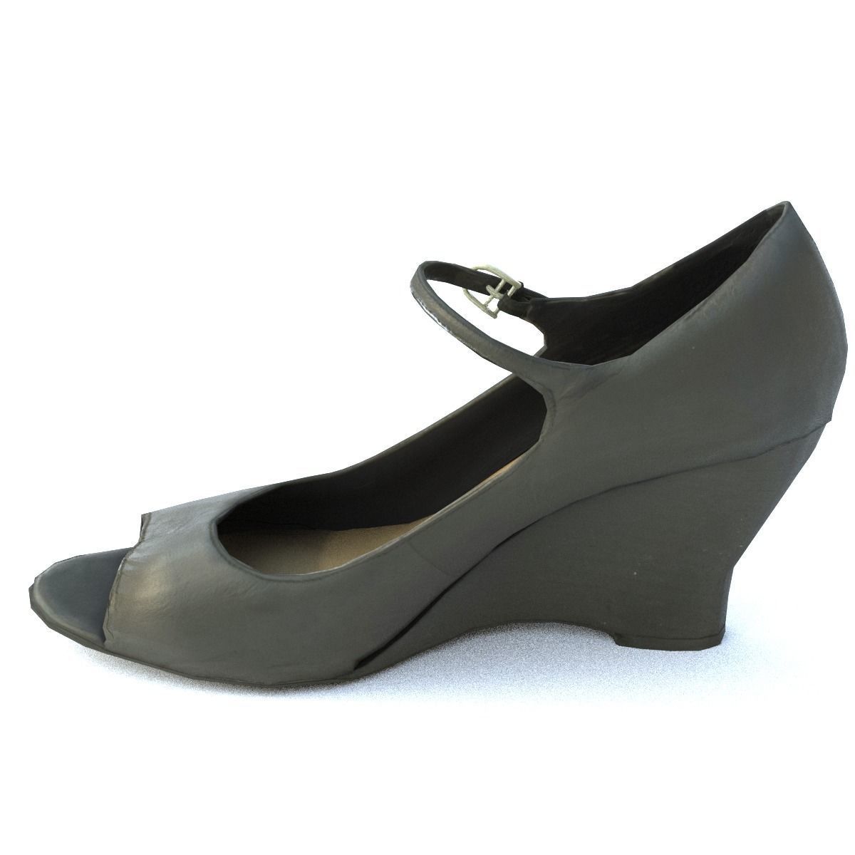 Shoe Low Poly Low-poly 3D model_9