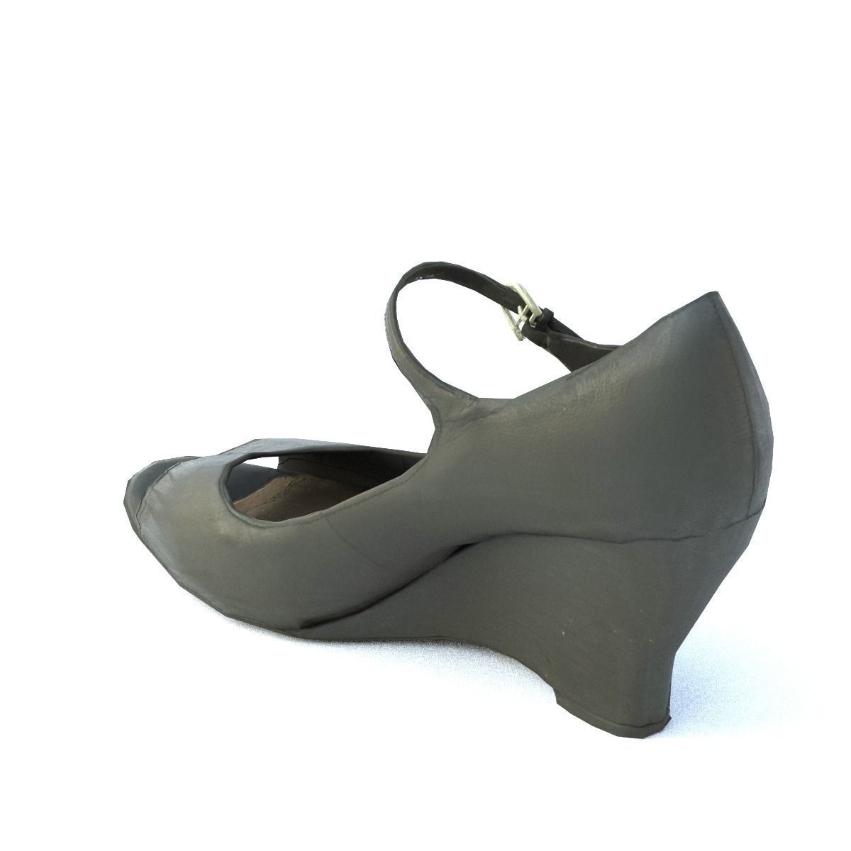 Shoe Low Poly Low-poly 3D model_16