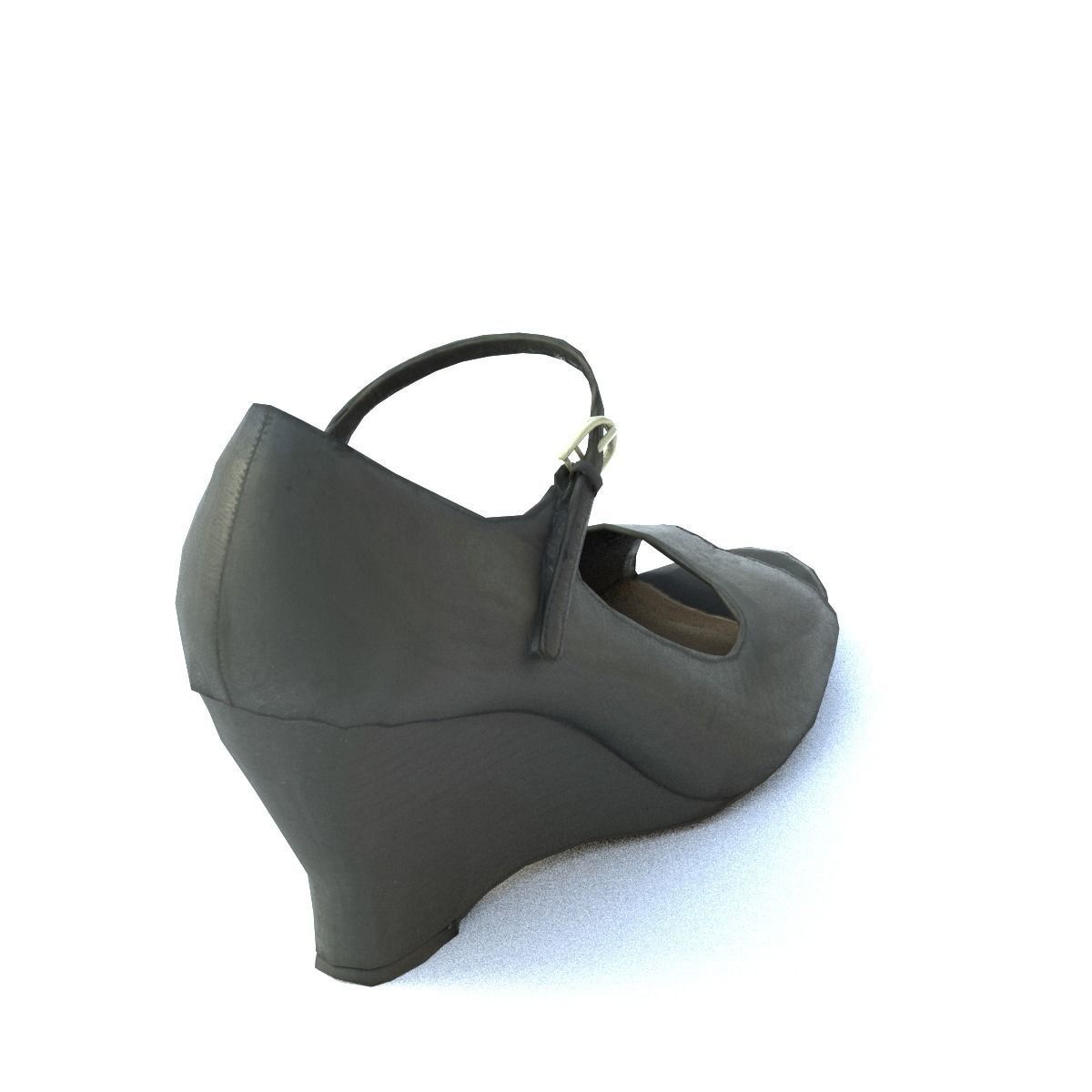 Shoe Low Poly Low-poly 3D model_14