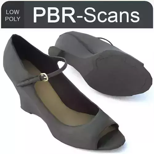 Shoe Low Poly